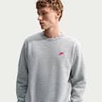 Dark Grey Heather/University Red
