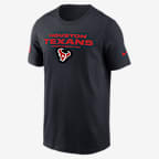 Houston Texans Sideline Team Issue Men's Nike Dri-FIT NFL T-Shirt - Blue
