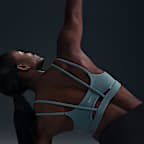 Bra imbottito a sostegno leggero Nike Zenvy Strappy – Donna