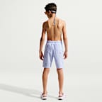 Nike Swim Breaker Big Kids' (Boys') Ripple Texture 7" Brief-Lined Volley Short