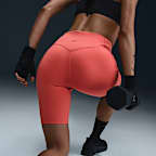 Nike Universa Women's High-Waisted 20.5cm (approx.) Biker Shorts with No Front Seam