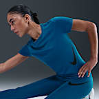 Leggings de correr de tiro alto de 7/8 para mujer Nike Tempo Swoosh Run