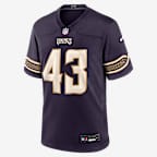 Andrew Van Ginkel Minnesota Vikings Rivalries Collection Men's Nike NFL Game Jersey - Purple