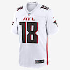 Jersey de fútbol americano Nike de la NFL Game para hombre Kirk Cousins Atlanta Falcons - Blanco