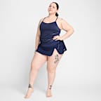 Falda de surf para mujer Nike Swim Effortless Essential