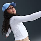 เสื้อแขนยาวคอเหลี่ยมเด็กโต Nike Sportswear (หญิง)