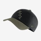 Gorra Nike College Michigan State Heritage86 - Negro/Oliva medio