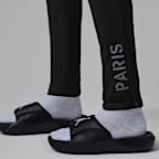 Paris Saint-Germain Strike (fjerdedrakt) Jordan Dri-FIT strikket fotballbukse til store barn