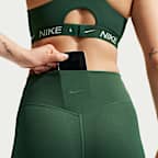 Nike Zenvy Women's High-Waisted 7/8 Leggings with No Front Seam