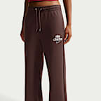 Nike Sportswear Phoenix Fleece Women's High-Waisted Wide-Leg Trousers