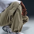 Nike Tech szőtt, túlméretezett férfinadrág