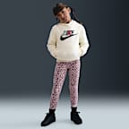 Sudadera con gorro sin cierre para niños talla pequeña Nike Wild Warmth