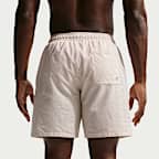 나이키 스윔 브레이커 남성 리플 텍스처 7인치 브리프 라인드 발리 쇼츠