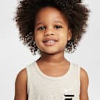 Conjunto de 2 piezas de camiseta de tirantes y shorts de malla Wild Flower infantil Nike Dri-FIT