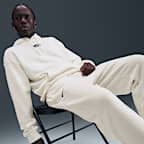 Pants de básquetbol con puños de tejido Fleece Nike Caitlin Clark