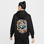 ナイキ フェニックス フリース ウィメンズ オーバーサイズド プルオーバー バスケットボール パーカー