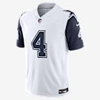 Dak Prescott Dallas Cowboys Men's Nike Dri-FIT NFL Limited Jersey - White