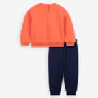 Conjunto de 2 piezas de sudadera de cuello redondo de tejido Fleece ligero para bebé (12-24 M) Nike Sportswear Powder Play