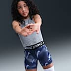 Nike Pro Big Kids' (Girls') Dri-FIT 3" Shorts