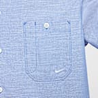 Nike Life 男款青年布長袖畫家上衣