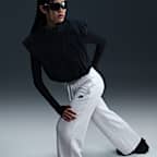 ナイキ スポーツウェア クラブ フリース ウィメンズ ミッドライズ ワイドレッグ スウェットパンツ