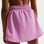 Skort Dri-FIT de tiro alto para niña talla grande Nike One