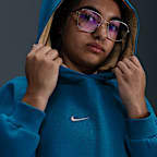 Sudadera oversized con gorro para niña talla grande Nike Sportswear Club Fleece