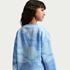 Nike Sportswear Club Fleece szögletes fazonú, kerek nyakkivágású pulóver nagyobb gyerekeknek (lányoknak)