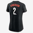 Gunnar Henderson Baltimore Orioles City Connect Fuse Women's Nike MLB T-Shirt