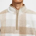 나이키 클럽 남성 윈터라이즈드 하프집