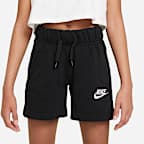 Nike Sportswear Club Older Kids' (Girls') French Terry Shorts