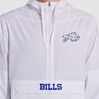 Buffalo Bills Rivalries Collection Sideline Anorak Men's Nike NFL 1/2-Zip Hooded Jacket