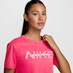 Nike Pro Women's Short-Sleeve Cropped T-Shirt