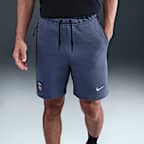 Paris Saint-Germain Tech Nike fotballshorts i fleece til herre