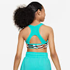 Nike Swoosh Older Kids' (Girls') Reversible Sports Bra