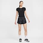 ナイキ スポーツウェア ウィンドランナー ウィメンズ ミッドライズ 5cm ウ―ブン ショートパンツ