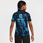 Inter Milan Academy Pro Older Kids' Nike Dri-FIT Football Pre-Match Top