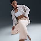 Nike Sportswear Phoenix Fleece Women's High-Waisted Wide-Leg Trousers