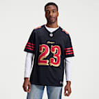 Christian McCaffrey San Francisco 49ers Rivalries Collection Men's Nike Dri-FIT NFL Limited Jersey - Black
