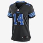 Jersey de fútbol americano Nike de la NFL Game para mujer Amon-Ra St. Brown Detroit Lions - Negro