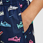 Nike Swim Breaker Big Kids' (Boys') 7" Brief-Lined Volley Short