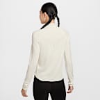 나이키 스위프트 여성 드라이 핏 UV 쿼터집 러닝 탑