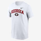 Georgia Bulldogs Blitz Men's Nike College T-Shirt - White