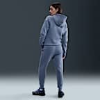 Calças desportivas de futebol em lã cardada com cintura normal Nike Tech Paris Saint-Germain para mulher