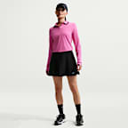 Polo de golf de manga larga Dri-FIT con protección contra los rayos UV para mujer Nike Tour