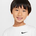 Playera Legend para niños talla pequeña Nike Dri-FIT