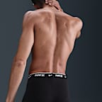 Ropa interior Dri-FIT para hombre (paquete de 3) Nike Essential Cotton Stretch