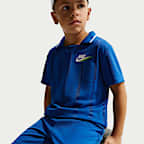Nike Sportswear Little Kids' Victory Lap 2-Piece Mesh Shorts Set
