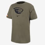 Oregon State Men's Nike College T-Shirt - Medium Olive