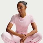 Playera cropped para mujer Nike Sportswear Chill Knit